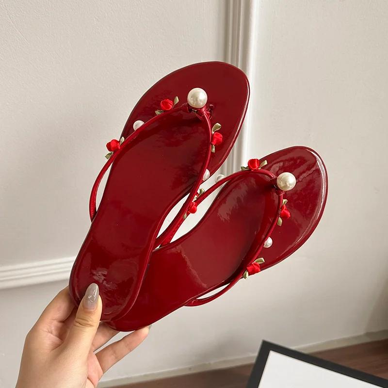 Fashion Clip Toe Women Slippers Flats Casual Shoes Cozy Dress Walking Woman Sandals 2025 Summer Fashion Flip Flops Mujer De Zapatillas