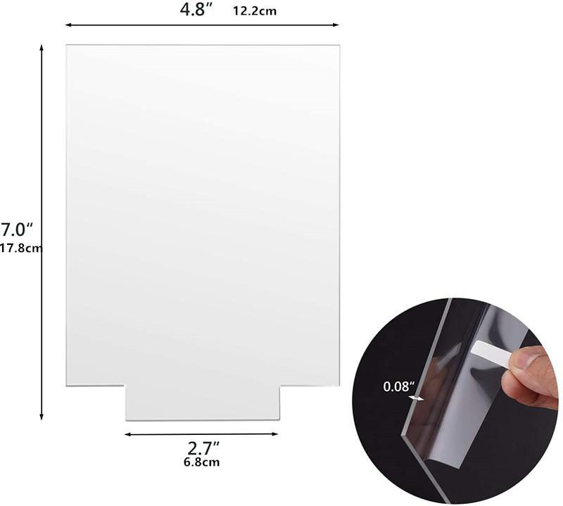 Heart Acrylic Sheet Clear Cast Plexiglass Panel Thick Plastic Glass Board for LED Light Base Signs DIY Display Projects Craft