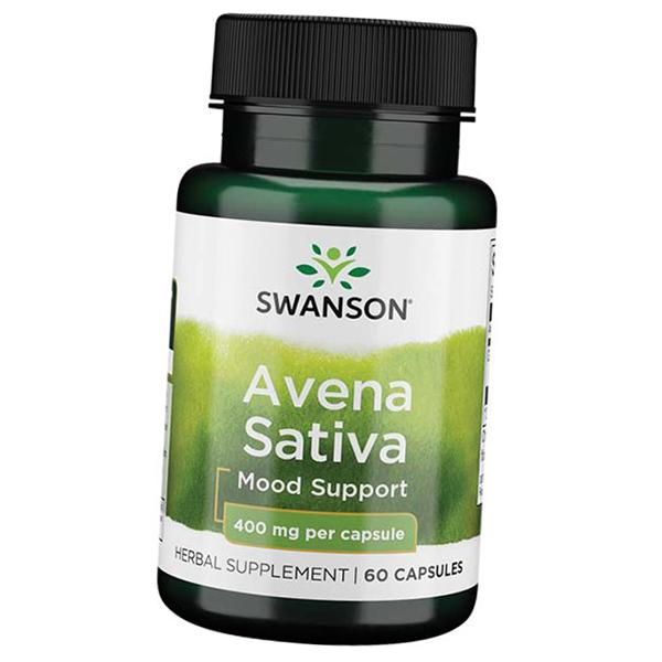 

Екстракт вівса, Avena Sativa 400, Swanson 60капс (71280054) 60caps