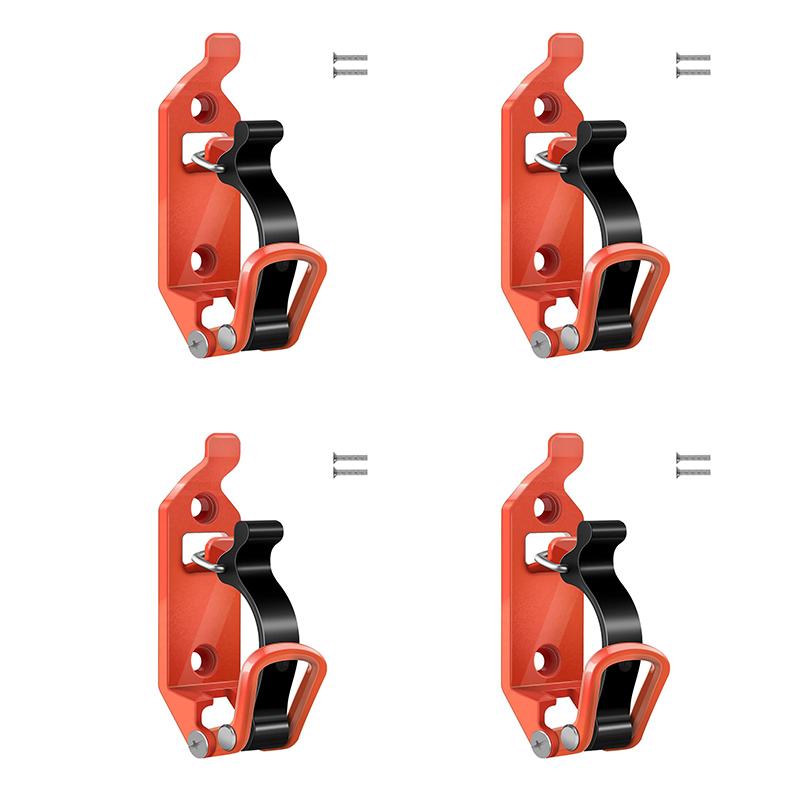 2/4PCS Shovel Holder Car Luggage Rack Holder Tool Quick Release Clamp Shovel Ax Wall Mount Bracket for Car Trailer RV Boat