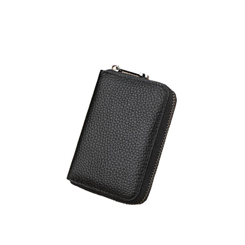 Ultra-Thin Minimalist Anti-Demagnetization Card Holder with Large Capacity for Men and Women
