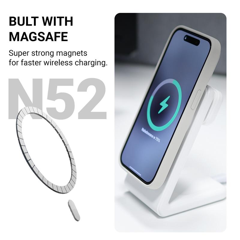 Crong Color Cover Magnetic - Etui Iphone 16 Pro Max Magsafe (Tytanowy)