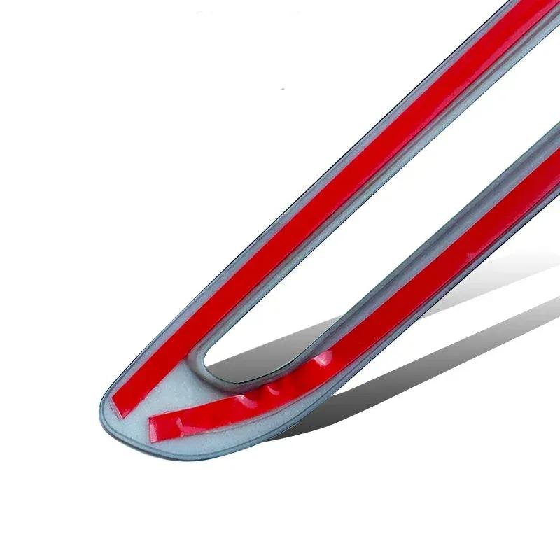 Black ABS Center Grille Cover Strip Trim For Mercedes Benz GLC Class X254 2023+ GLC260 GLC300 AMG Auto Accessories