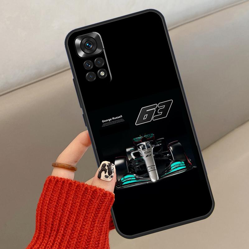 George Russell Case For Xiaomi Redmi Note 14 13 12 10 11 Pro 11S 12S Cover For Redmi 15 15C 13C 10C 12C 14C