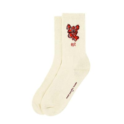 EPT KNABBERSOCKEN (ELFENBEIN_ORANGE)