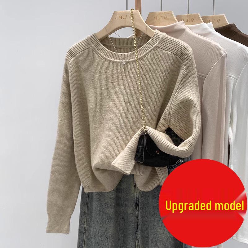 Women's Autumn/Winter 2025 Loose Cardigan Sweater - Chic Niche Design