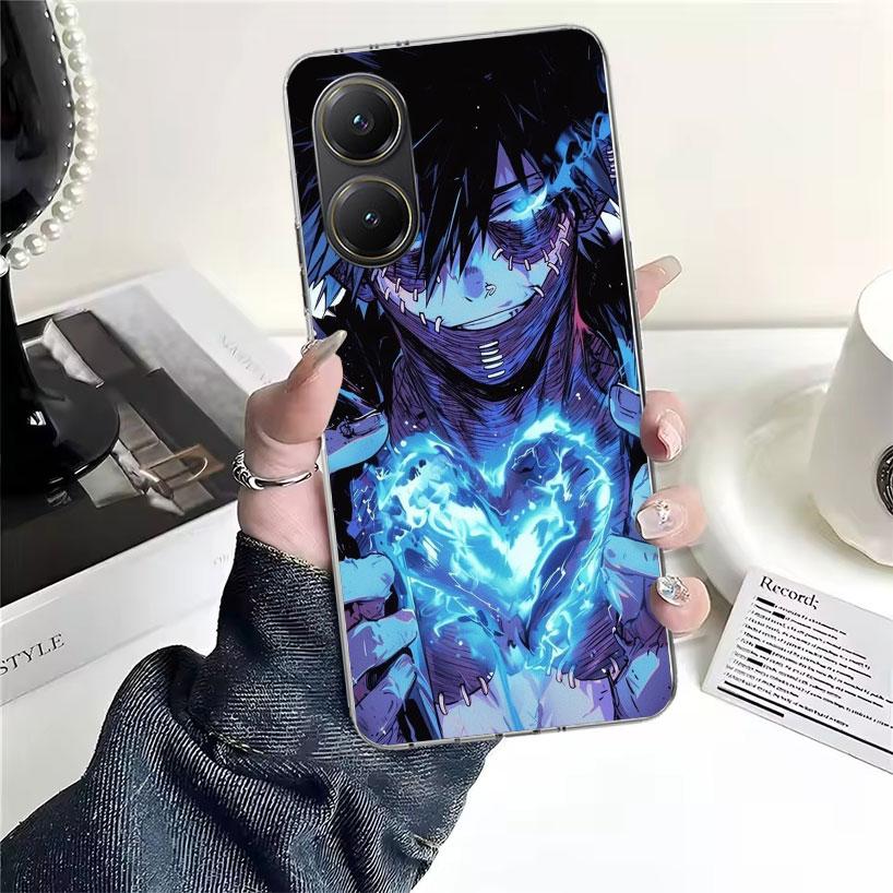 Dabi MHA My Hero A-Academy Soft Phone Case For Xiaomi Redmi 15C 15 13C 13 Poco X5 X6 X7 F7 Ultra M7 12C 12 10 10C 9C 9A 9T 9 Fun