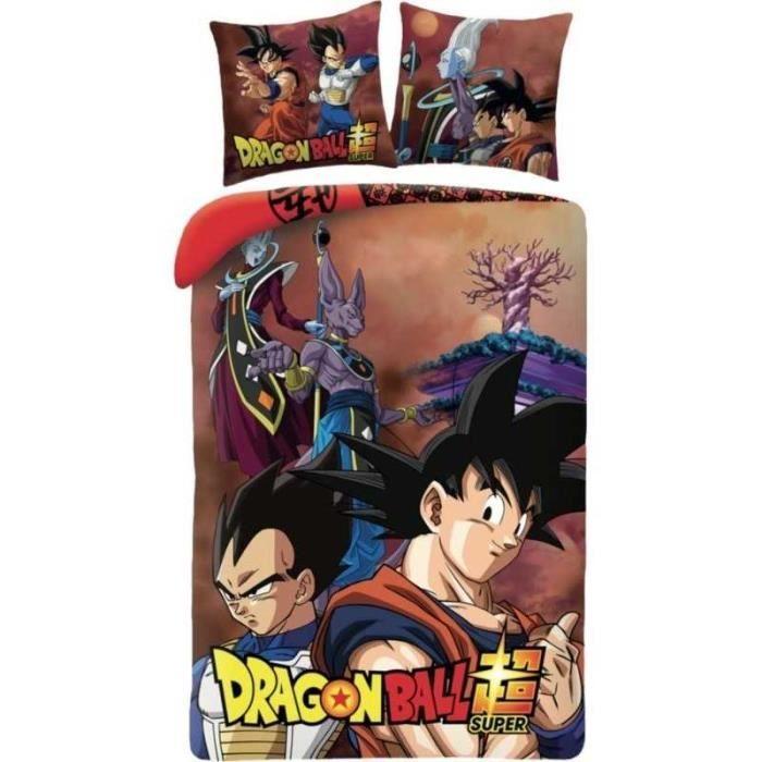 Duvet Cover Set - Dragon Ball Z - 140x200 Cm - 100% Microfiber - Washable 40°C - Official