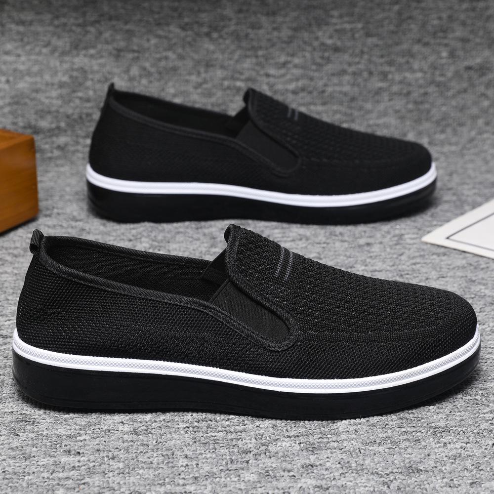Men's Summer Breathable Mesh Casual Sneakers - Trendy, Versatile, Soft Sole Board Shoes
