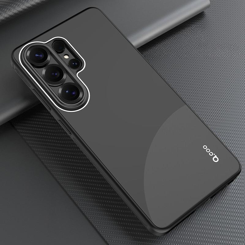 

For Samsung Galaxy S26 Ultra Case Fashion Magnetic Soft TPU Contrasting Color Lens Protection Cover for Galaxy S26 Ultra Galaxy S26 Ultra