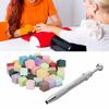 100Pcs Nail Art Soft Sponge Versatile Portable  Nail Block Buffer Polisher File Tofu Cubes with 