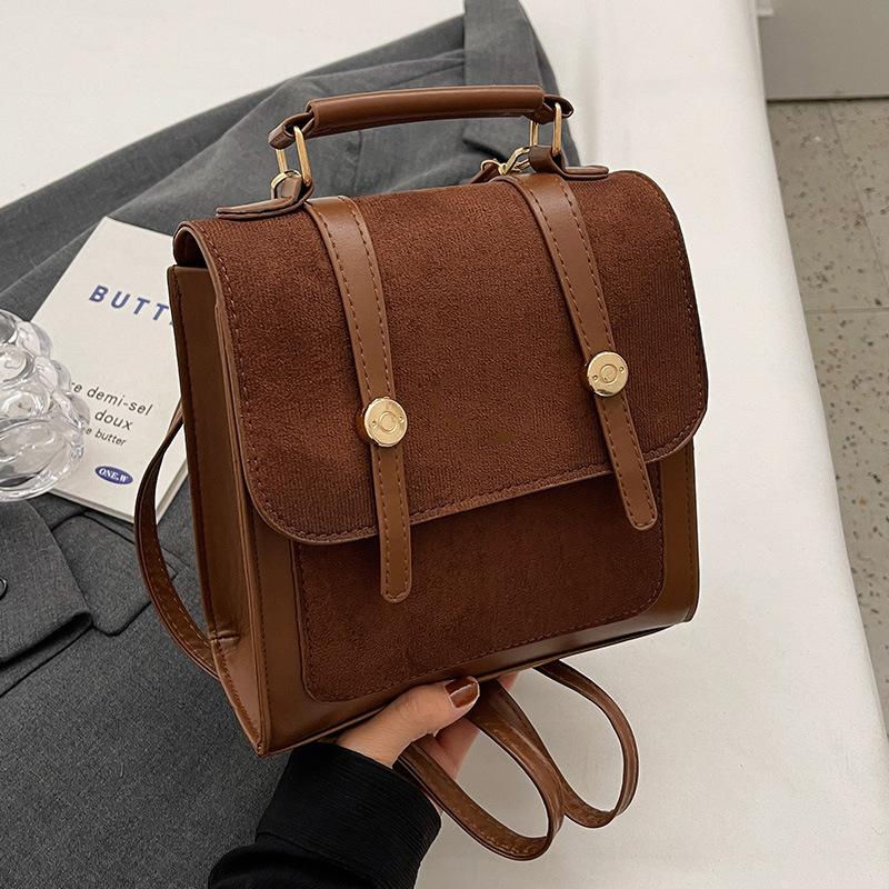 Batoh s neotřelým designem, Dámská ruční školní taška, Ležérní cestovní batoh na výlety