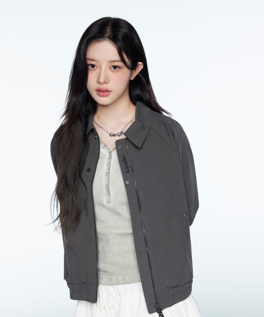 Syupeodeulai Women'S Western Blouson Charcoal Sdfjwaq43Chl