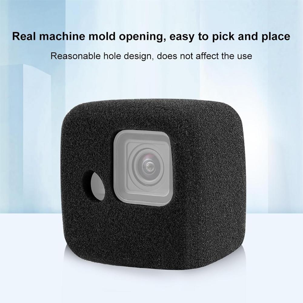 Protective Frame Protective Case windproof Sponge Noise Reduction Housing Shockproof for GoPro Hero 11 Black Mini Accessories