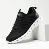 Lightweight large size casual fashion men's shoes fly-woven mesh sneakers men's outdoor running summer