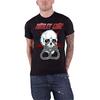 Motley Crue Unisex T-Shirt: Skull Cuffs 2 (X-Large)