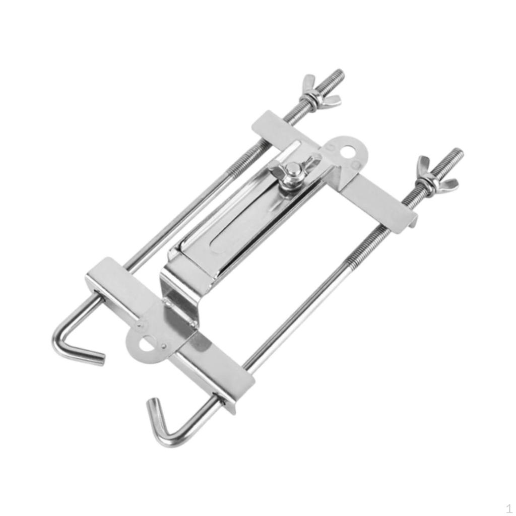 Automotive Battery Mount Hold Down Kit Adjustable Sturdy Anti Accessories for Rvs Yacht Simple