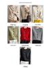 Colorful Button Cardigan: Spring Fashion, Versatile Round Neck, Long Sleeve Knit for Women