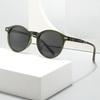 Unisex UV Protection Round Frame Sunglasses for Outdoor & Driving