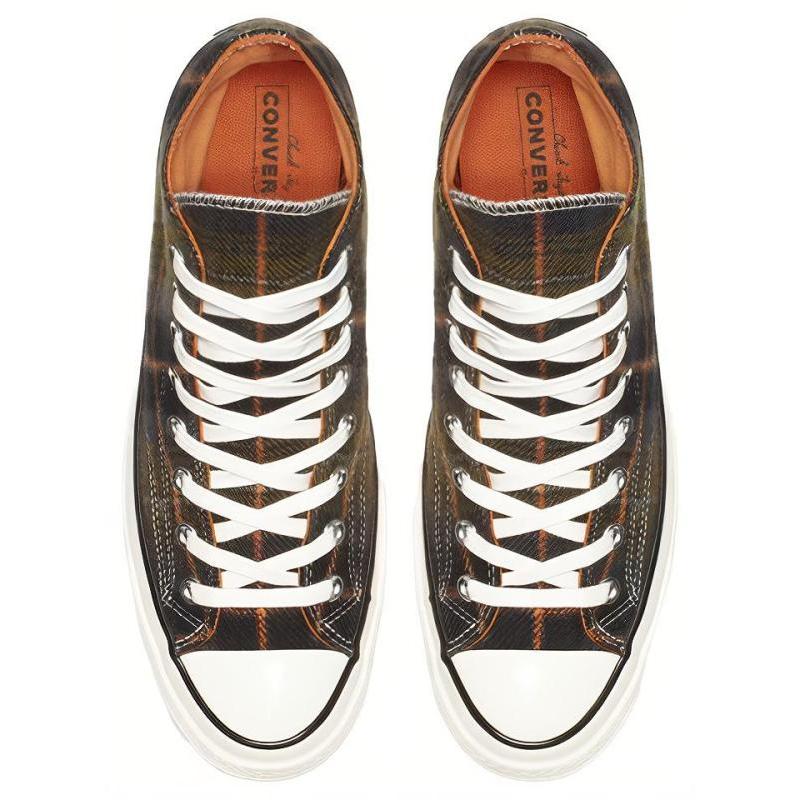 Converse 1970s Chuck Taylor Hi Vintage Fashion High Top Espadrilles Unisex Olive