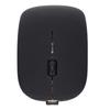 Wireless Optical Mouse 2.4GHz DPI Regulation Silent Switch Colorful Lights Office Light MouseBlack