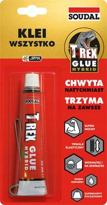 Soudal T-Rex Universal Mounting Hybrid Adhesive 25Ml Strong Grip