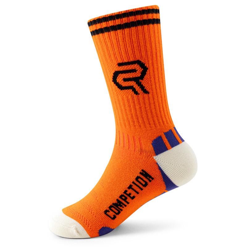 Pro Kids' Mid-Length Basketball Socks for Boys & Teens, High-Top, Real Game Training