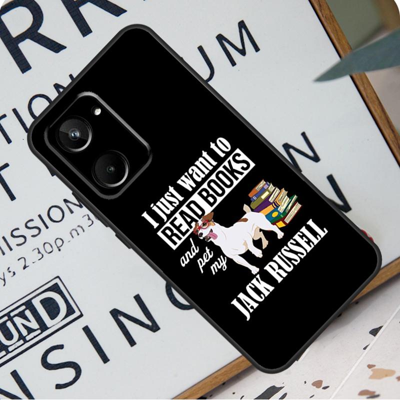 Jack Russell Terrier Dog For Realme C31 C33 C35 C51 C53 C55 C67 GT5 GT Neo 6 9 10 11 12 Pro Plus C21Y C25s C30 Case