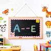 Pink Grid Bulletin Board Border -16.4ft Self-Adhesive Decorative Trim for Classroom Blackboards,School, Home & Office Wall Decor