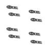 4/8pcs Metal Car Audio Decoration Sticker Auto Badge Decal For Kia Sportage Ceed Optima Forte 5 3 4 K Morning Picanto Rio Stonic zqdtx40
