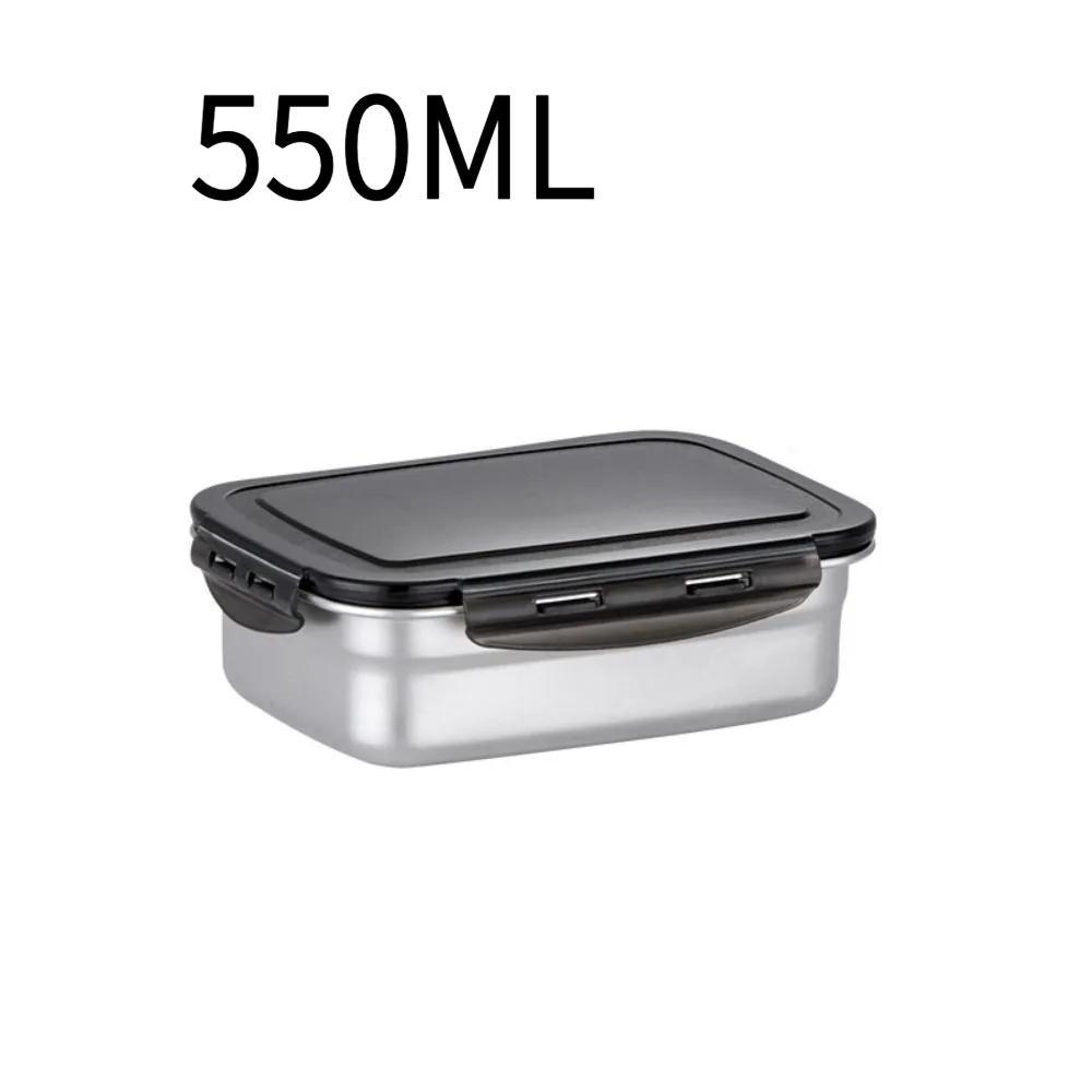 Edelstahl Frischhalte-Vorratsdose, Ultra-Großraum Lunchbox, Fruchtaufbewahrung, Camping Picknick Lunchbox