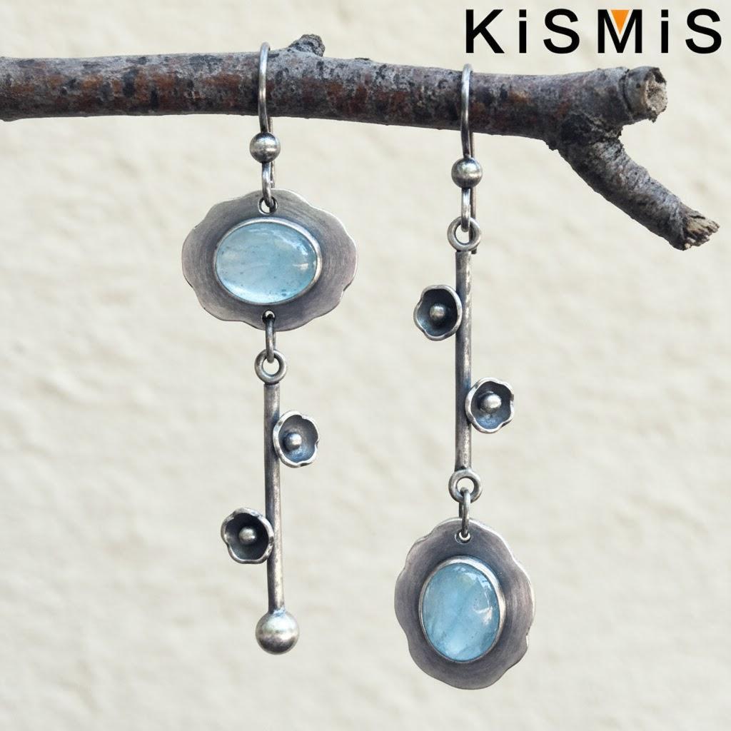 1Pair Simple Elegant Crystal Key Earrings Plum Pendant Dangle Jewelry Accessories Trendy Women Fashion Ear Hooks