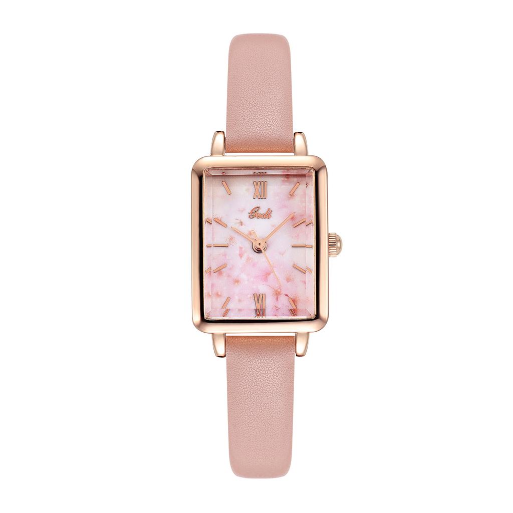 Fashion Square Exquisite Student Quartz Watch Women'S High-End Watch