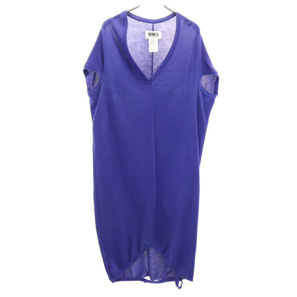 

Maison Martin Margiela сделано в Италии без рукавов V-образный вырез хлопковый трикотаж цельное платье Женское Б/У