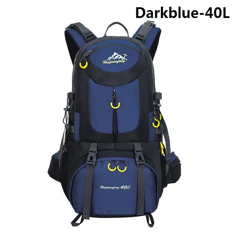 Hexagonal Nylon Backpack For Camping Climbing And Trekking 40l/50l/60l