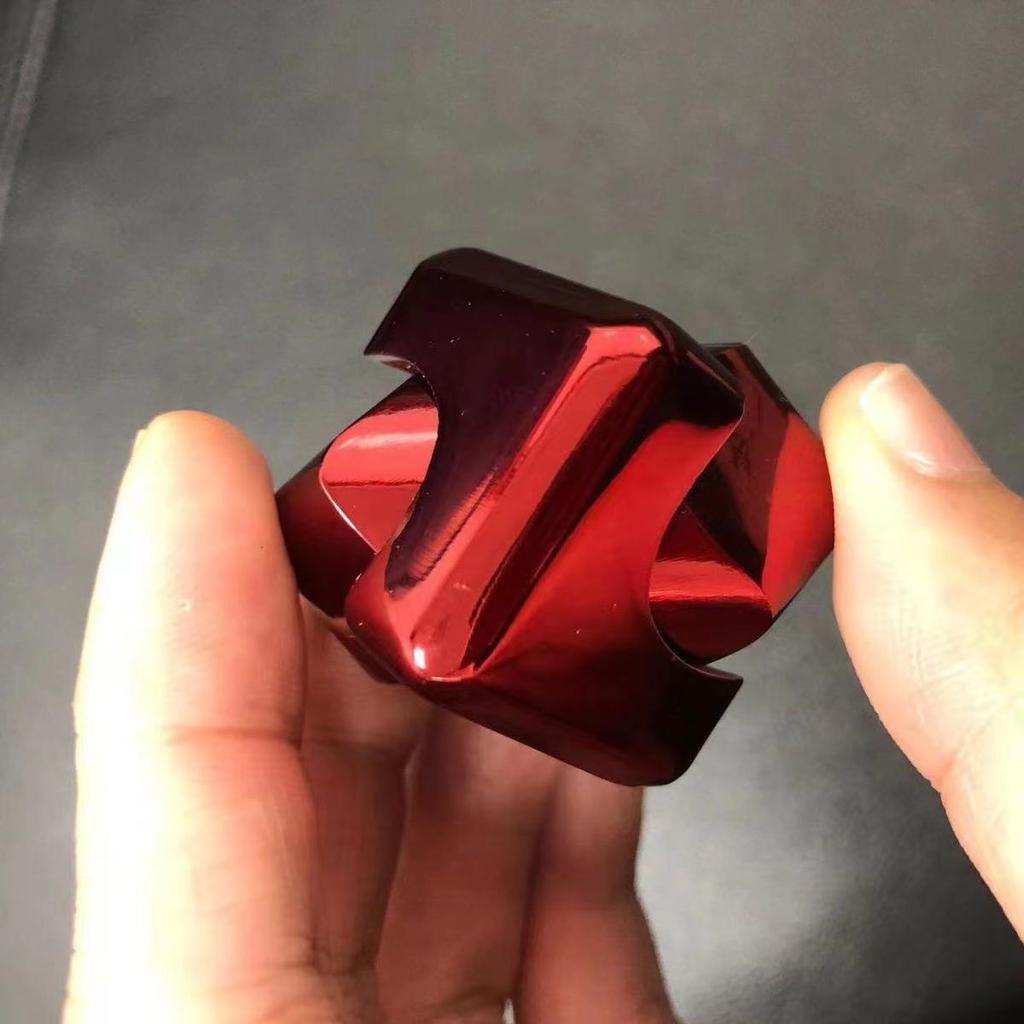 Kwadratowy Bączek Antystresowy Kostka Kostki Anty-Lękowe Zabawki na Palce Ręczny Fidget Spinner Zabawki Rozładowujące Stres Flipo Flip Dla Dzieci