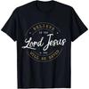 Cotton Oversize T Shirt Believe In The Lord Jesus and Your Saved  Christian Womens and Mens Print Unisex TShirt