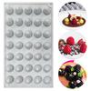 Raspberry Silicone Mold 35 Cavities Non-stick Food Grade Easy Release DIY Cake Decorating Fondant Candy Chocolate Candy Jelly Ice Baking Mold
