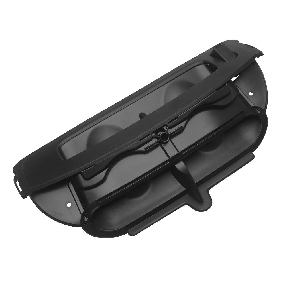 For Harley Touring 2014-later Electra Glide Inner Fairing Air Duct with Door Button Bezel Matte Black ABS Car Accessories