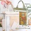 Transparent Mesh Student Handbag for Tutoring & Books