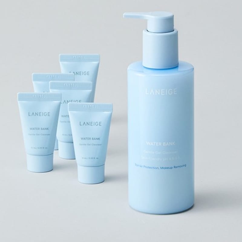[Laneige] Water Bank Gentle Gel Cleanser 250ml Special Set (+10ml*5 additional gifts)