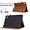 Coque for Samsung Tab A11 Plus Case SM X230 X235 Emboss Magnetic Wallet Stand Tablet Funda for Galaxy Tab A11 Plus Case 11 Inch