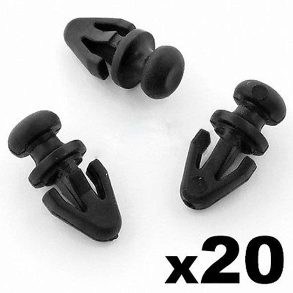 Fasteners 10x Mazda Weatherstrip & Rubber Door Seal Gasket Clips