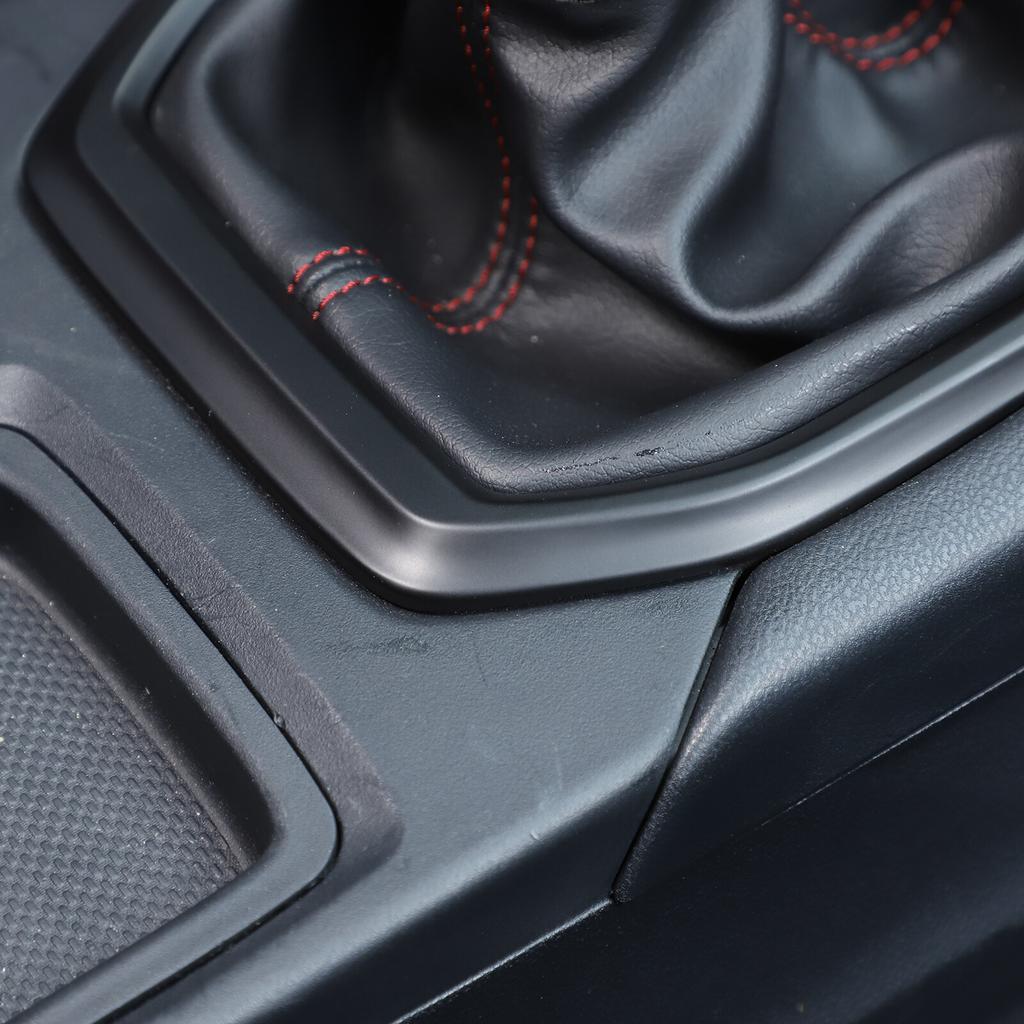 Matte Black Center Console Gear Shift Panel Cover for Subaru WRX VB MT -24