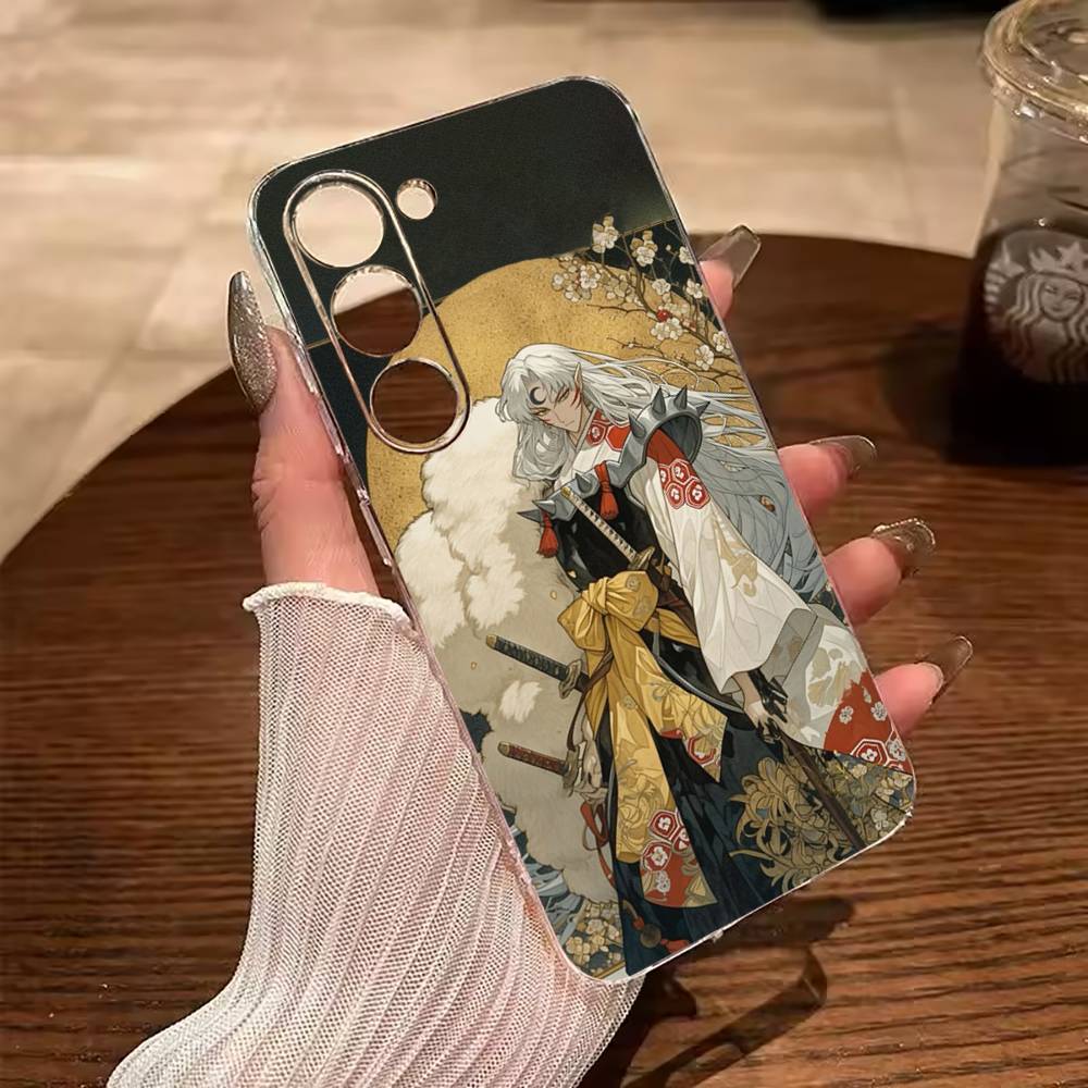 L-L-Inuyasha Phone Case For Samsung Galaxy A71,A70,A52,A51,A40,A30 Transparent Cover