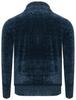 MEN'S CARDIGAN SWEATER - S8681 NAVY BLUE XXL