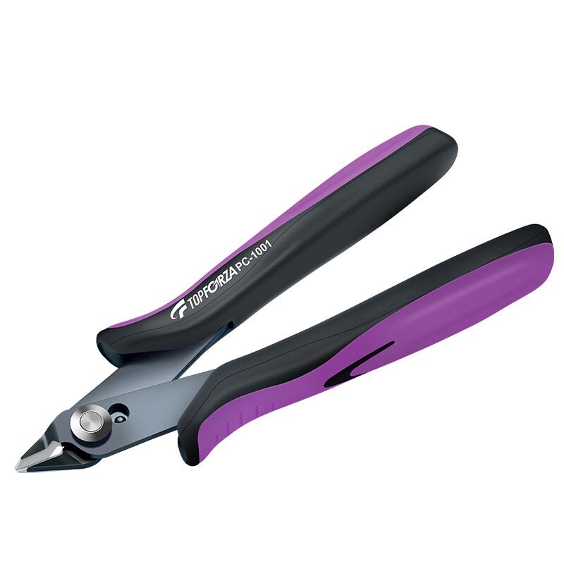 TOPFORZA PC-1001 Precision Thin Blade Diagonal Pliers