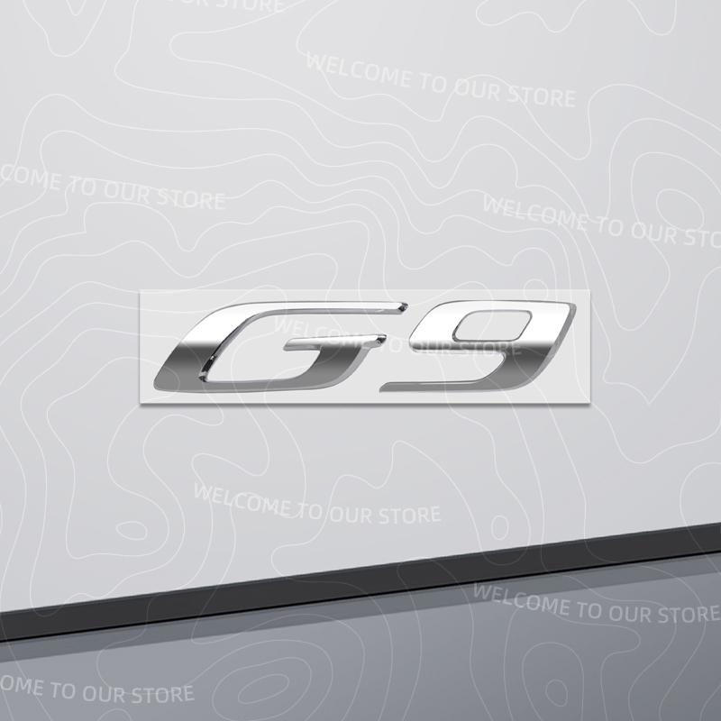 

Zinc Alloy For Xpeng G6 G9 Performance Letter Logo Car Trunk 3D Metal Front Hood Emblem Rear Body Badge Sticker Accessories