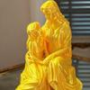 3D Printed Mother and Daughter Figurine, Mom And Daughter Hugging Statue, Loving Sculpture Heartfelt Home Decor Gift for Mother's Day Christmas or
