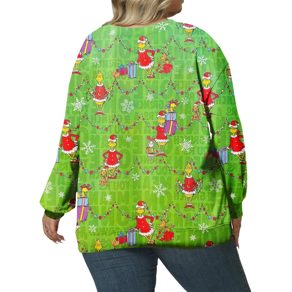 Christmas Sweatshirts For Women Sweater Cute Shirt Fall Pullover Top